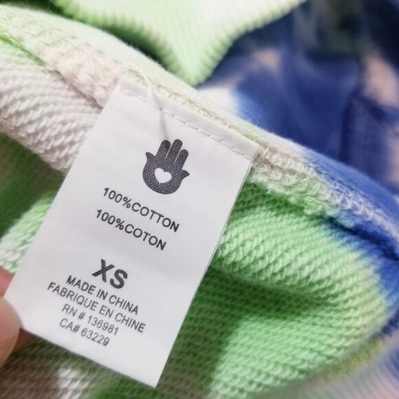 Spiritual Gangster x Peloton Unisex Tie Dye Hoodie Pullover Sweater - Picture 11 of 13